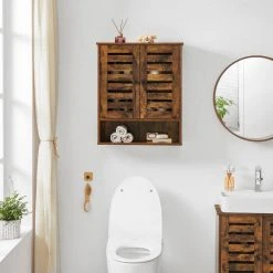 VASAGLE Hängeschrank »BBK121X01« Badezimmerschrank, Wandschrank, höhenverstellbarer Einlegeboden, 60 x 20 x 70 cm, vintage 14 VASAGLE Hängeschrank »BBK121X01« Badezimmerschrank, Wandschrank, höhenverstellbarer Einlegeboden, 60 x 20 x 70 cm, vintage -Vasagle Auslauf Geschäft fa2d3e3b 9e6b 46a0 9eba 138f3b4c8953