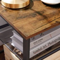 VASAGLE Beistelltisch »LET23X«, Beistelltisch, Nachttisch, mit 2 verstellbaren Gitterablagen, Industrie-Design 20 VASAGLE Beistelltisch »LET23X«, Beistelltisch, Nachttisch, mit 2 verstellbaren Gitterablagen, Industrie-Design -Vasagle Auslauf Geschäft fc562301 b509 43d4 a58f 8b89488cbaac