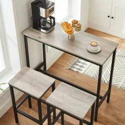 VASAGLE Barhocker »LBC65X LBC065B02«, 2er Set Barstühle, für Küche, Wohnzimmer, Esszimmer, Industrie-Design Greige, Vintage 31 VASAGLE Barhocker »LBC65X LBC065B02«, 2er Set Barstühle, für Küche, Wohnzimmer, Esszimmer, Industrie-Design Greige, Vintage -Vasagle Auslauf Geschäft fda15d67 0e5a 4821 935e 8da3c619e8a9