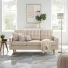 VASAGLE 3-Sitzer »LCS101«, Couch fürs Wohnzimmer, Polyester, 177 x 72 x 86 cm (L x B x H) Beige, Grau 1 VASAGLE 3-Sitzer »LCS101«, Couch fürs Wohnzimmer, Polyester, 177 x 72 x 86 cm (L x B x H) Beige, Grau -Vasagle Auslauf Geschäft ff66a7ed 15b0 4cee b8ef c1e685438f47